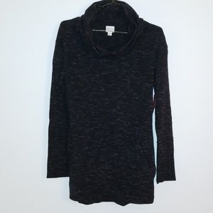 Cowl Neck Tunic Sqeatshirt